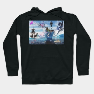 ICE ART PRINTS Hoodie